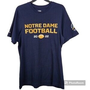 Colosseum Mens Notre Dame 2022 Victory March Short Sleeve Tee Size Medium